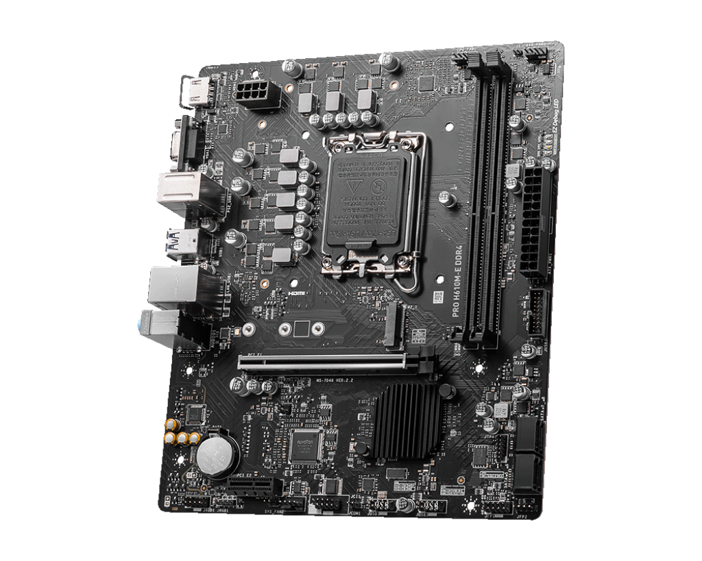 PRO H610M-E DDR4 MOTHERBOARD - Image 2