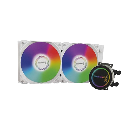GREAT WALL 240 WHITE LIQUID COOLER