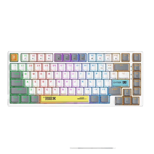 ONIKUMA G58 - WHITE RGB GAMING KEYBOARD