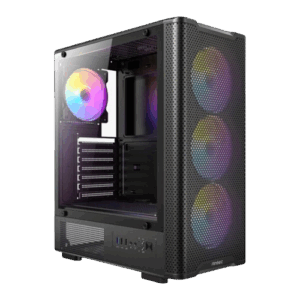 ANTEC VX310 GAMING CASE ( WITH ARGB 04 FANS )